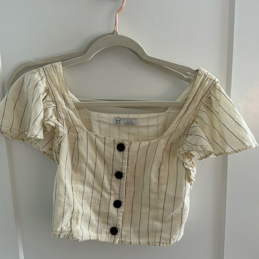 Zara striped top